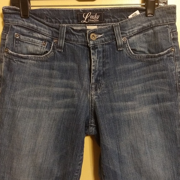 Lucky Brand logan crop jeans sz 6 28  *W - Picture 5 of 5